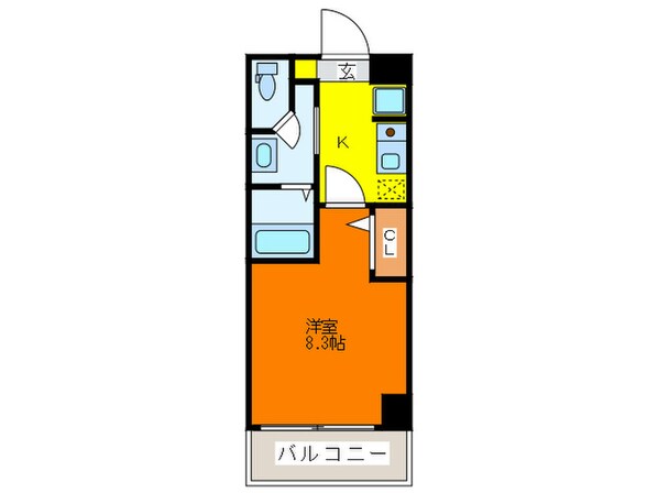 グランドステージ大阪城北の物件間取画像